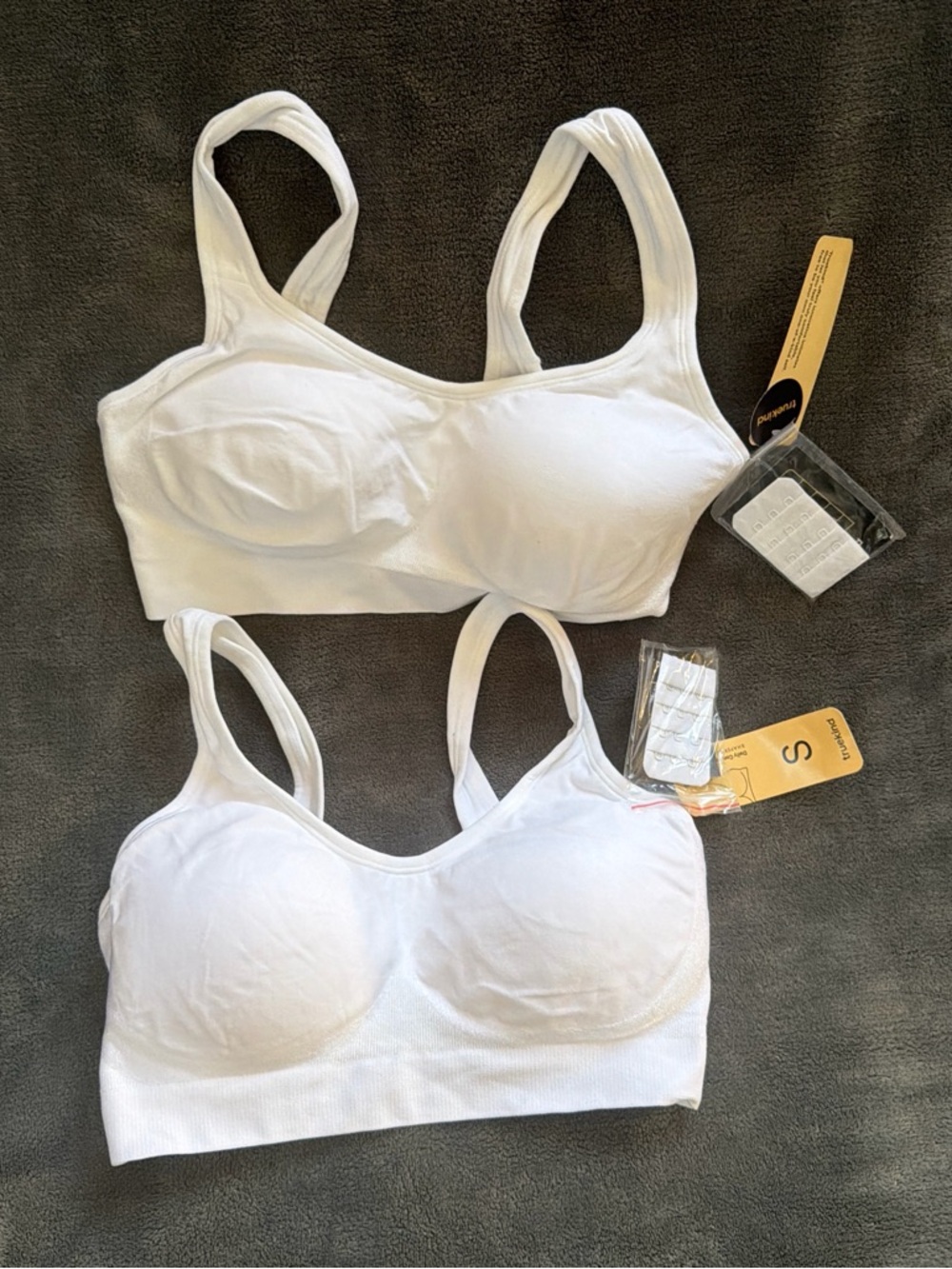 Seamless White Everyday Comfort Sports Bra - Women’s Support